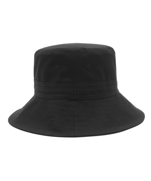 帽子 ハット ニューエラバケットハット BUCKET-03バケハ メタルロゴつば広ロングブリム顎紐付き ONSPOTZ別注 レディースの画像