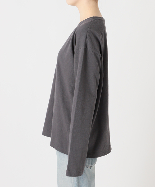 FRAMeWORK（フレームワーク） tシャツ コットンVネックTee レディース