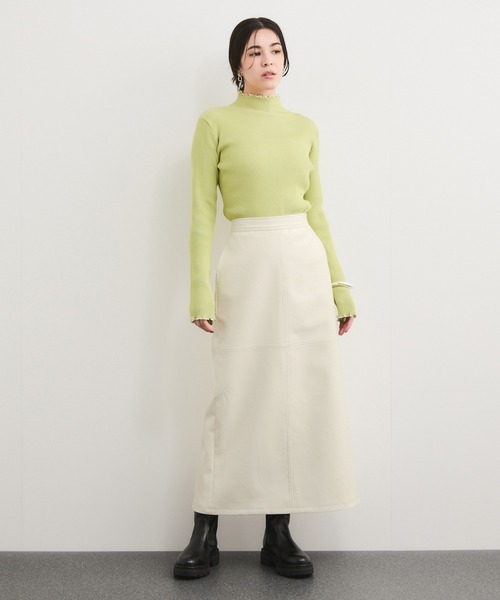 「LE CERCLE par rope'」 スカート FREE ダークブラウン レディース_画像8