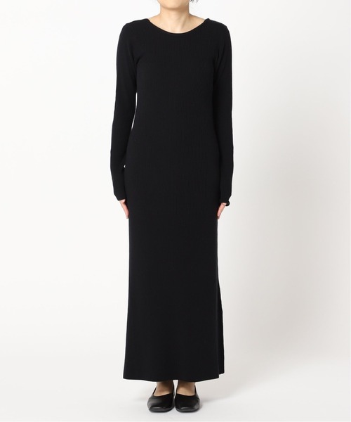 「U by SPICK&SPAN」 ニットワンピース 36 ブラック レディース_画像5