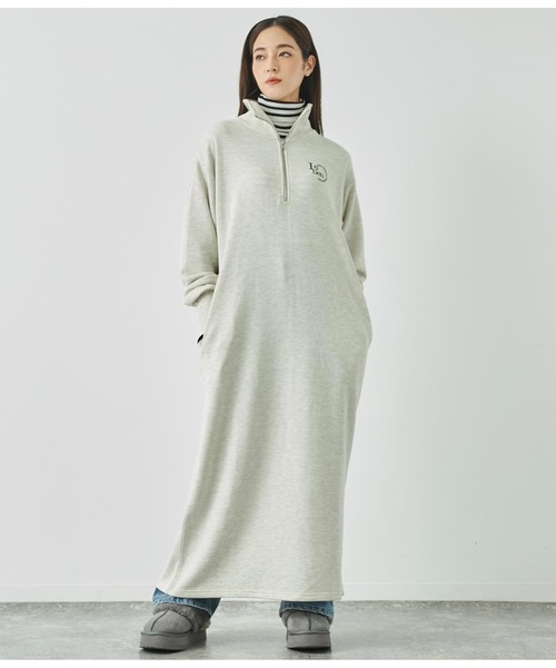 「ANAP」 長袖ワンピース FREE ブラック レディース_画像6