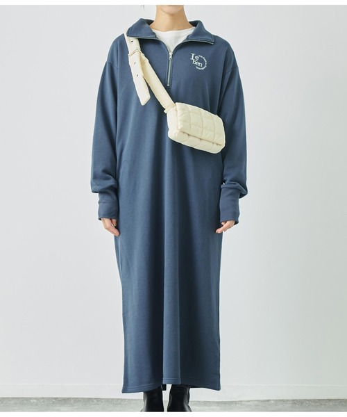 「ANAP」 長袖ワンピース FREE ブラック レディース_画像8