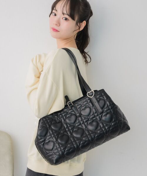 RETROGIRL（レトロガール） トートバッグ ハートキルトキャリーオン