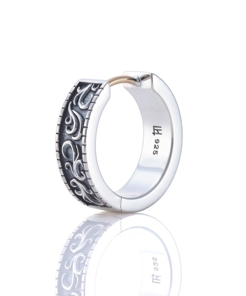 「LION HEART」 ピアス(片耳用) ONE SIZE シルバー メンズ_画像4