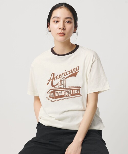 AMERICANA（アメリカーナ） tシャツ 半袖 「WEB限定/別注」「Americana
