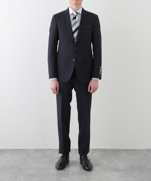 セレモニースーツ セットアップ OLIVER 2ボタン DORMEUIL (ストライプ) メンズの画像