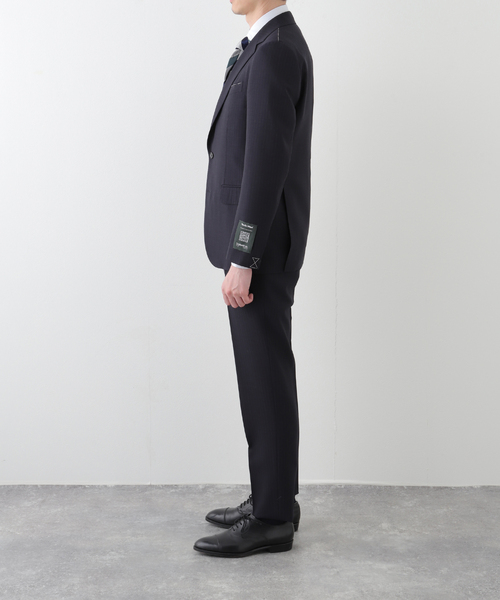 セレモニースーツ セットアップ OLIVER 2ボタン DORMEUIL (ストライプ) メンズの画像