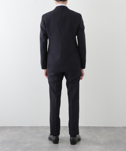 セレモニースーツ セットアップ OLIVER 2ボタン DORMEUIL (ストライプ) メンズの画像