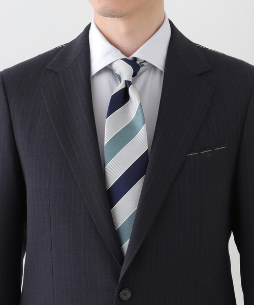 セレモニースーツ セットアップ OLIVER 2ボタン DORMEUIL (ストライプ) メンズの画像