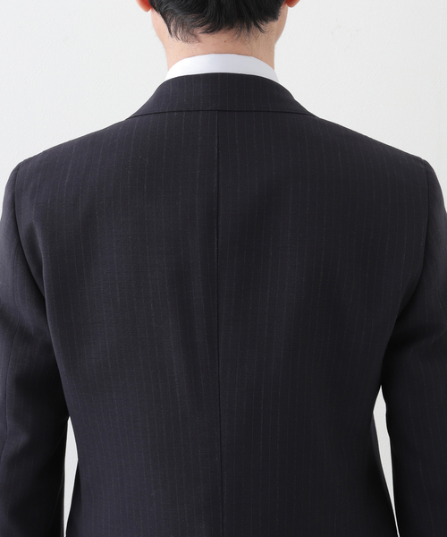 セレモニースーツ セットアップ OLIVER 2ボタン DORMEUIL (ストライプ) メンズの画像