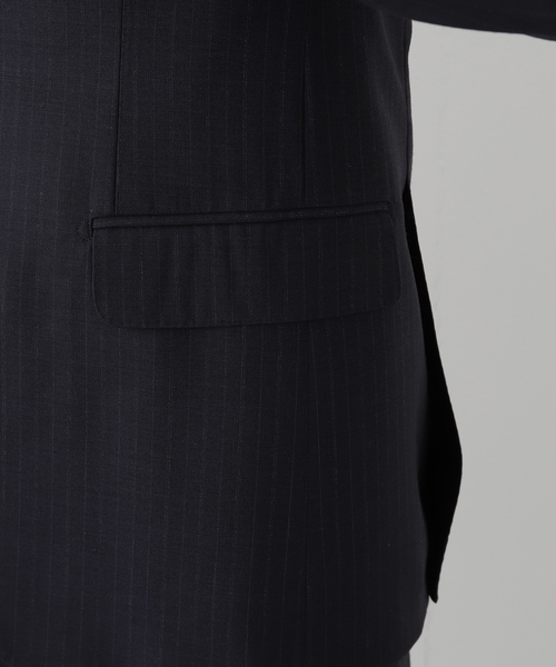 セレモニースーツ セットアップ OLIVER 2ボタン DORMEUIL (ストライプ) メンズの画像