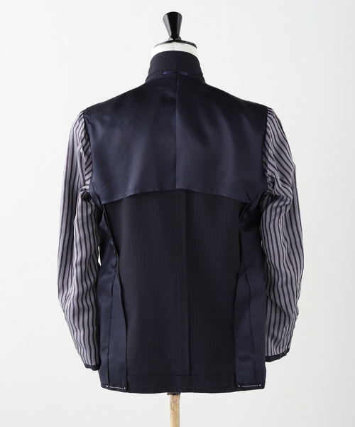 セレモニースーツ セットアップ OLIVER 2ボタン DORMEUIL (ストライプ) メンズの画像