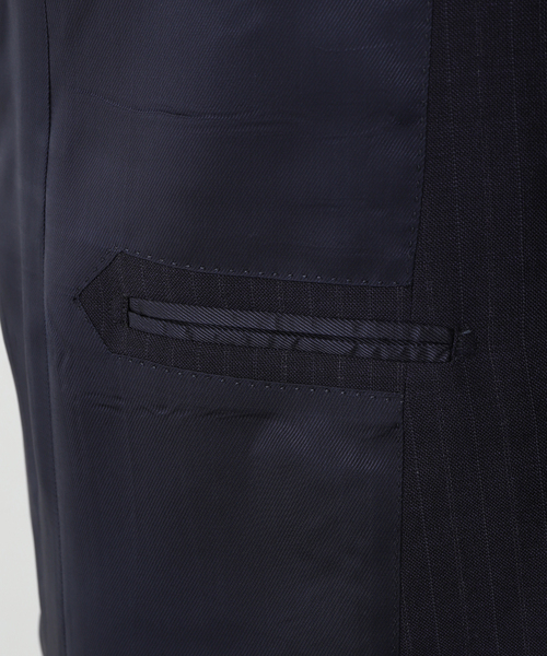 セレモニースーツ セットアップ OLIVER 2ボタン DORMEUIL (ストライプ) メンズの画像