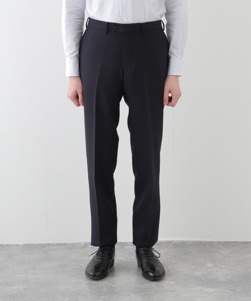 セレモニースーツ セットアップ OLIVER 2ボタン DORMEUIL (ストライプ) メンズの画像