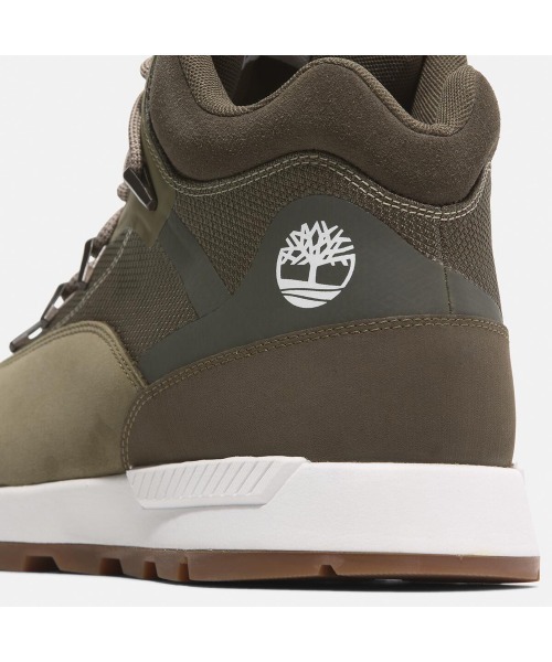 「Timberland」 ローカットスニーカー 27.0cm オリーブ メンズの画像