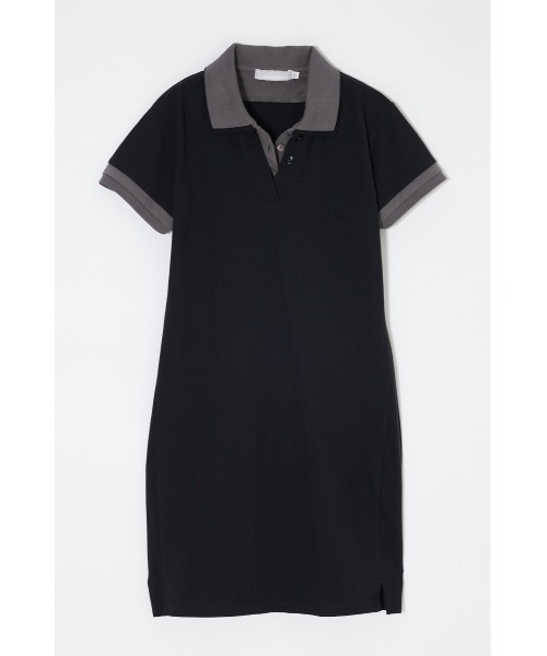 MOUSSY（マウジー） ワンピース 半袖 CONTRAST POLO ドレス : ZOZOTOWN