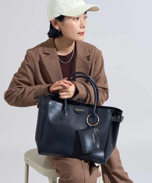 「FREAK'S STORE」 2WAYバッグ ONE SIZE ブラック レディース