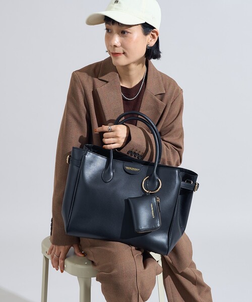 「FREAK'S STORE」 2WAYバッグ ONE SIZE ブラック レディース