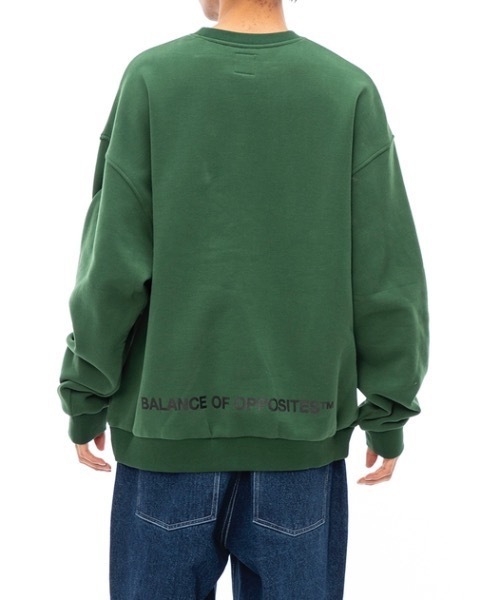 「RVCA」 スウェットカットソー LARGE ブラック メンズ_画像7