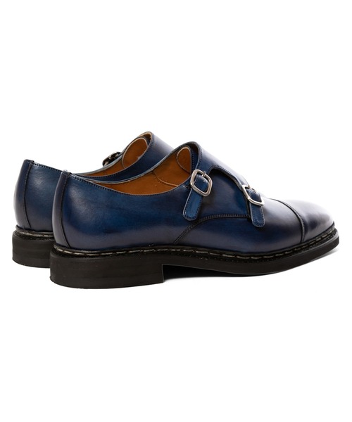 「Berwick1707」 ローファー 7.5 ネイビー メンズ_画像4