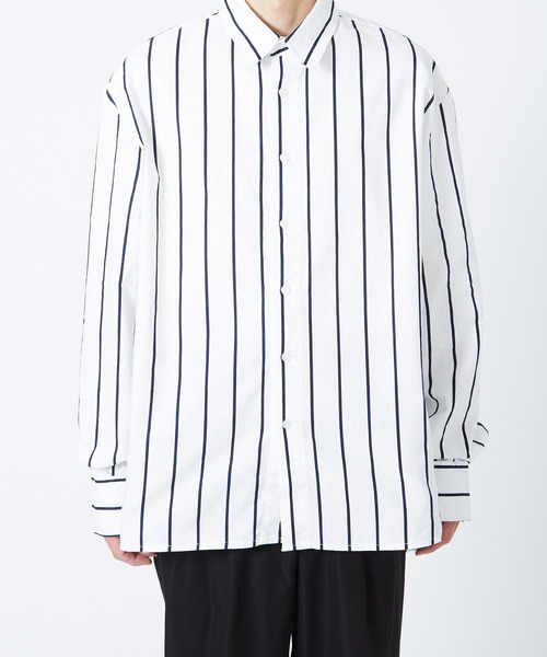 「improves」 長袖シャツ LARGE ネイビー メンズ_画像3