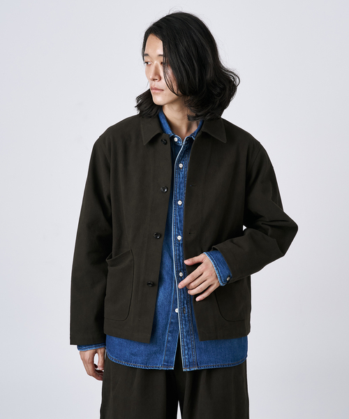 B.C STOCK（ベーセーストック） 「INHERIT」ジャケット MEDIUM カーキ 