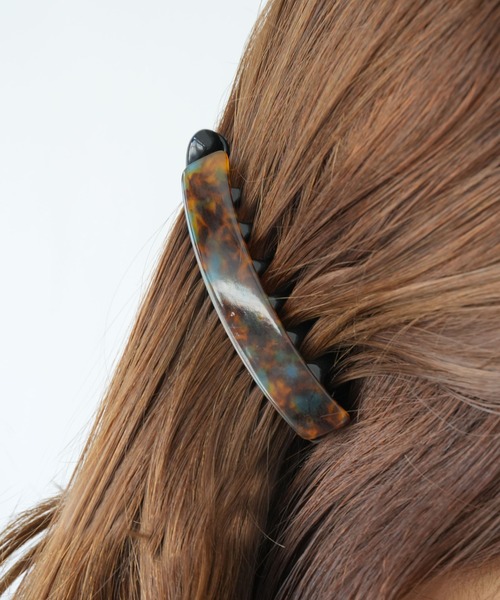 Port（ポート） ヘアクリップ 「 」 マーブル デザイン バナナクリップ