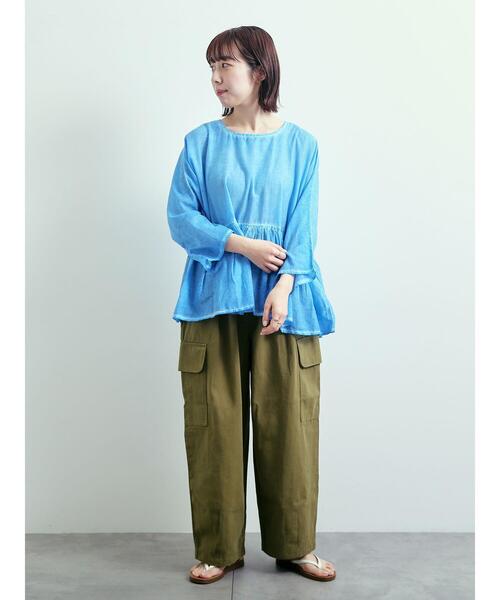 「SM2」 カーゴパンツ L チャコールグレー レディース_画像7