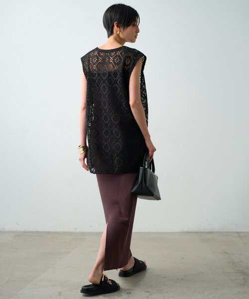 Loungedress（ラウンジドレス） ワンピース ニットキャミワンピース