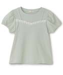 tシャツ キャミフェイクレイヤードTレースシャ...の詳細画像2