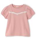 tシャツ キャミフェイクレイヤードTレースシャ...の詳細画像4