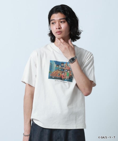 RAGEBLUE（レイジブルー） tシャツ 半袖 「名探偵コナン」オープニング