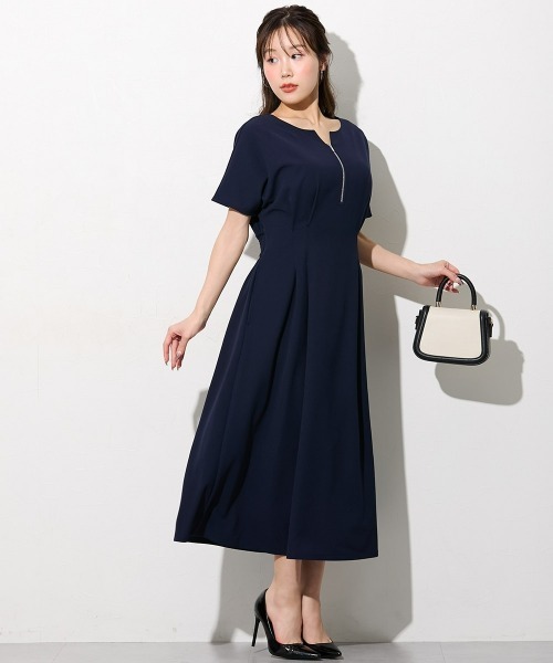 Nissen glamor（ニッセングラマー） ワンピース 夏 半袖 「大きい胸