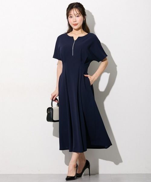 Nissen glamor（ニッセングラマー） ワンピース 夏 半袖 「大きい胸