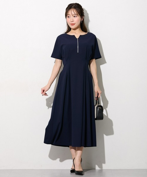 Nissen glamor（ニッセングラマー） ワンピース 夏 半袖 「大きい胸