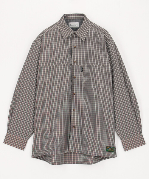 Foxfire（フォックスファイヤー） 長袖シャツ LARGE ネイビー メンズ