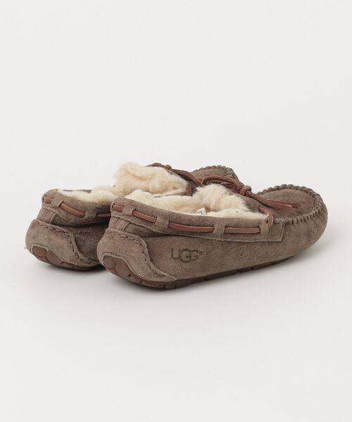 「UGG」 モカシンシューズ 22cm ブラウン レディース_画像2