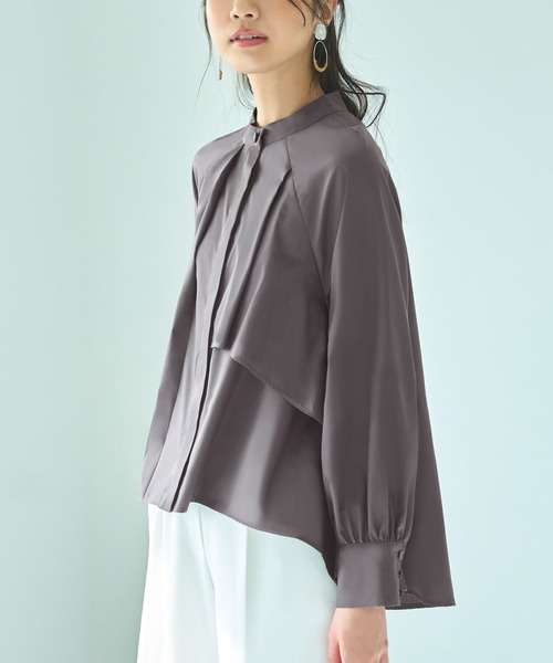 「RUIRUE BOUTIQUE」 長袖ブラウス L スミクロ レディース_画像2