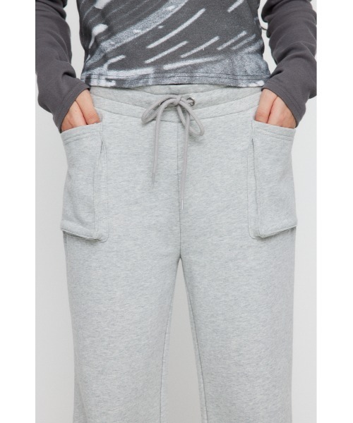 「LAGUA GEM」 スウェットパンツ MEDIUM ブラック レディース_画像9