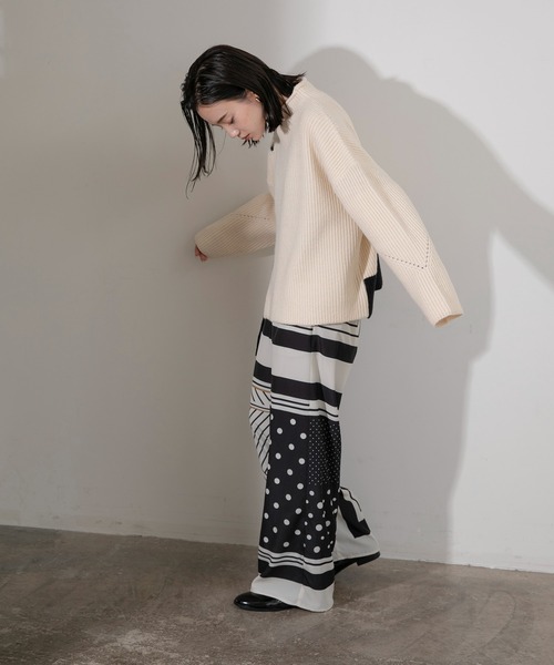 「Eimee Law」 イージーパンツ 38 アイボリー レディース_画像4
