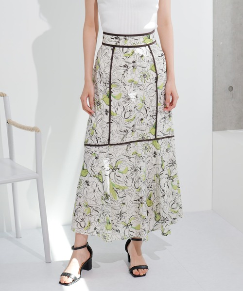 「LADYMADE」 ロングスカート - ブラック レディース_画像3