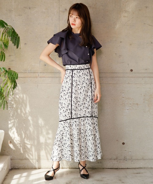 「LADYMADE」 ロングスカート - ブラック レディース_画像5