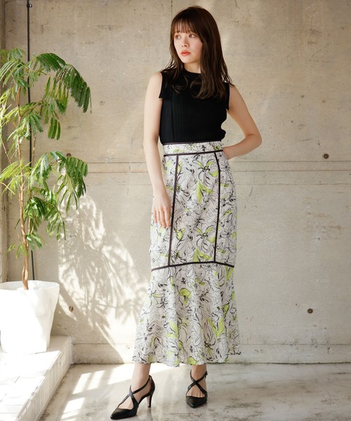 「LADYMADE」 ロングスカート - ブラック レディース_画像9
