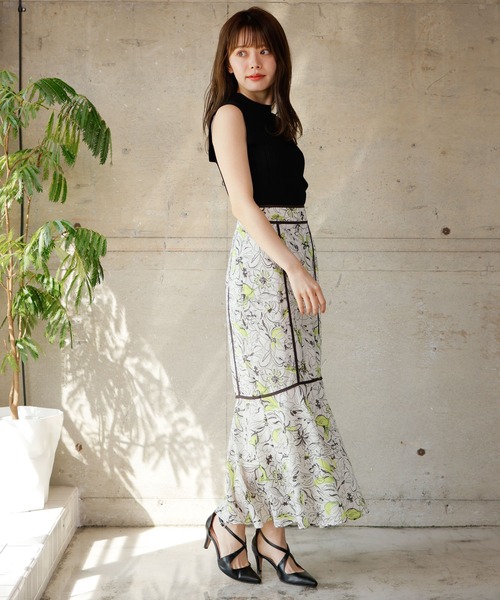 「LADYMADE」 ロングスカート - ブラック レディース_画像10