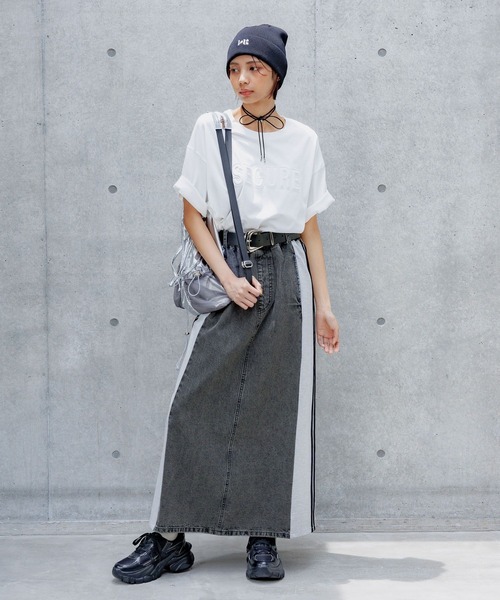 「PAGEBOY」 半袖Tシャツ FREE オフホワイト レディース_画像2