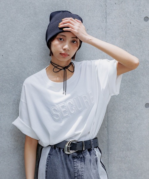 「PAGEBOY」 半袖Tシャツ FREE オフホワイト レディース_画像8