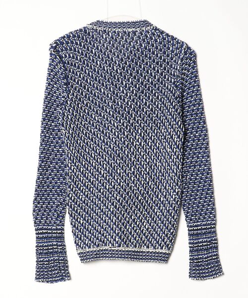 「COMPTOIR DES COTONNIERS」 ニットカーディガン M ブルー レディース_画像2