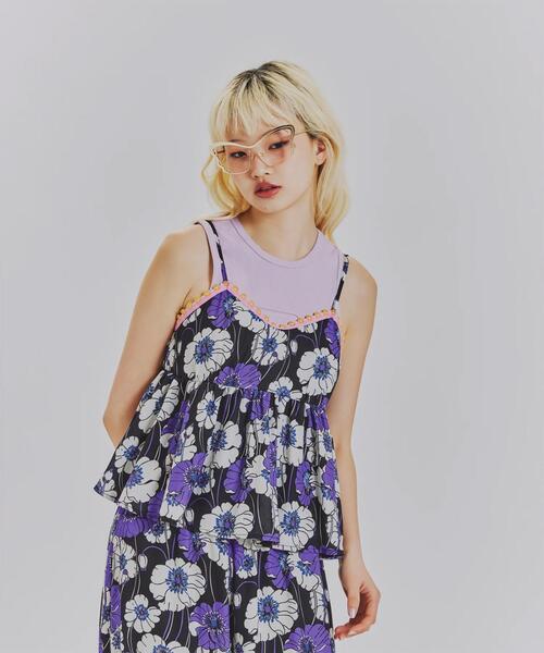 キャミソール ANNA SUI NYC/アナ スイ エヌワイシー/サマーレトロ