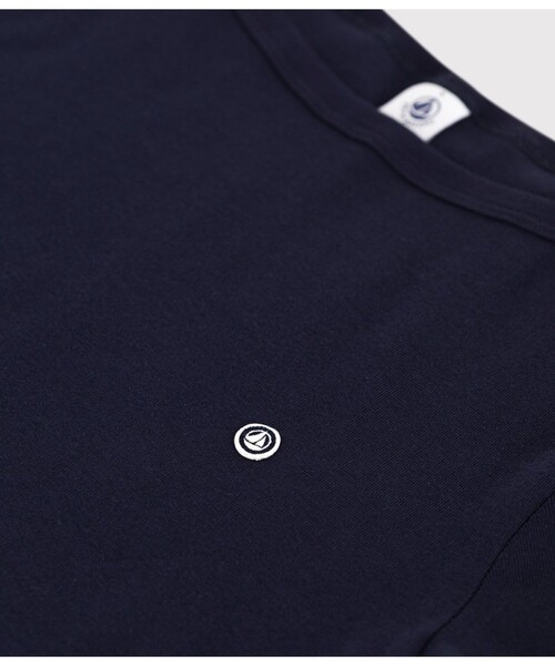 「PETIT BATEAU」 半袖カットソー SMALL ホワイト レディース_画像8