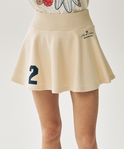 マルディメクルディ新品フレア ミニスカート パンツ オリジナル25 Mardi Mercredi（マルディメクルディ） スカート FLARE MINI SKIRT